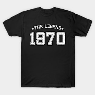 The legend born in 1970 birth year T-Shirt